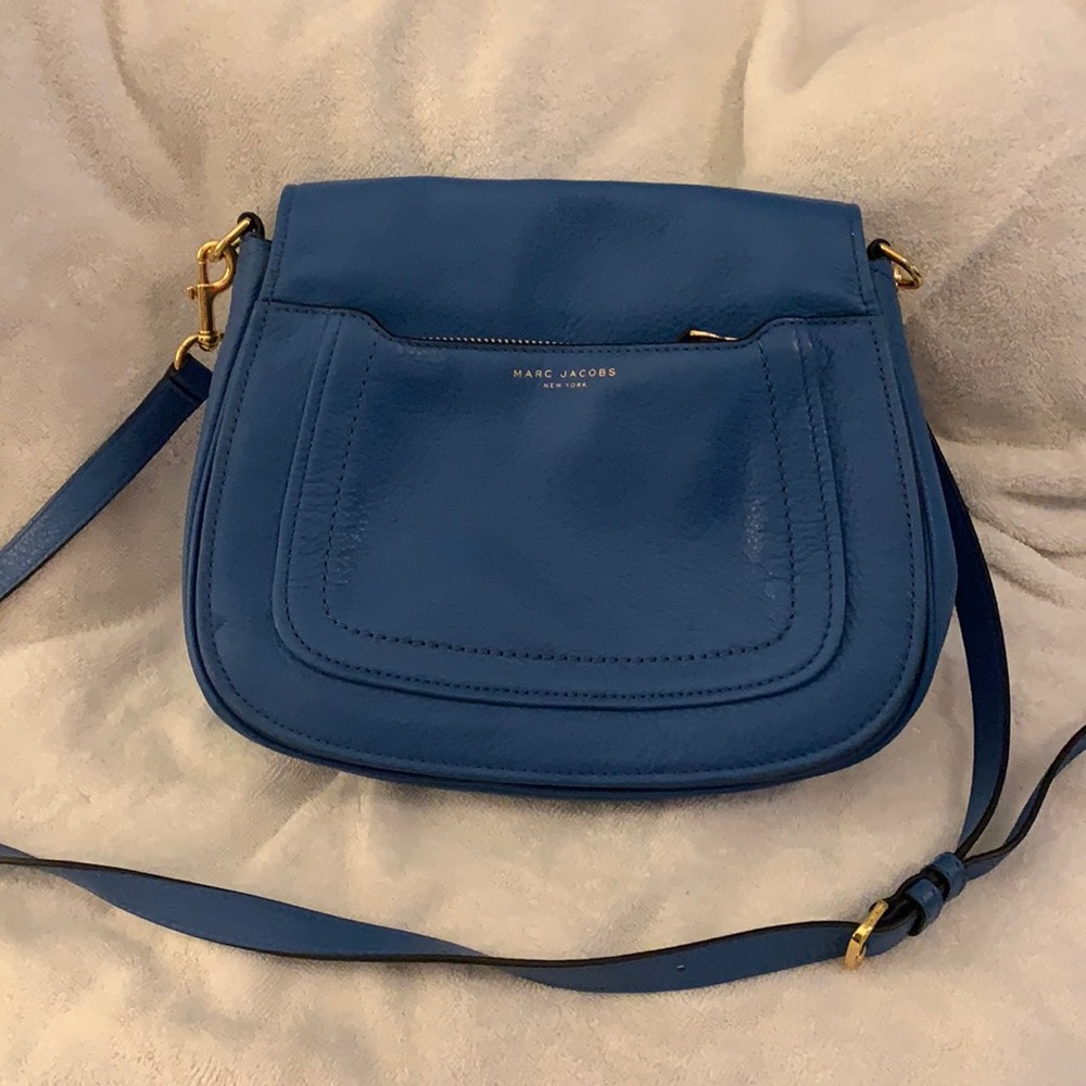 Marc Jacobs Empire City Leather Messenger Crossbody